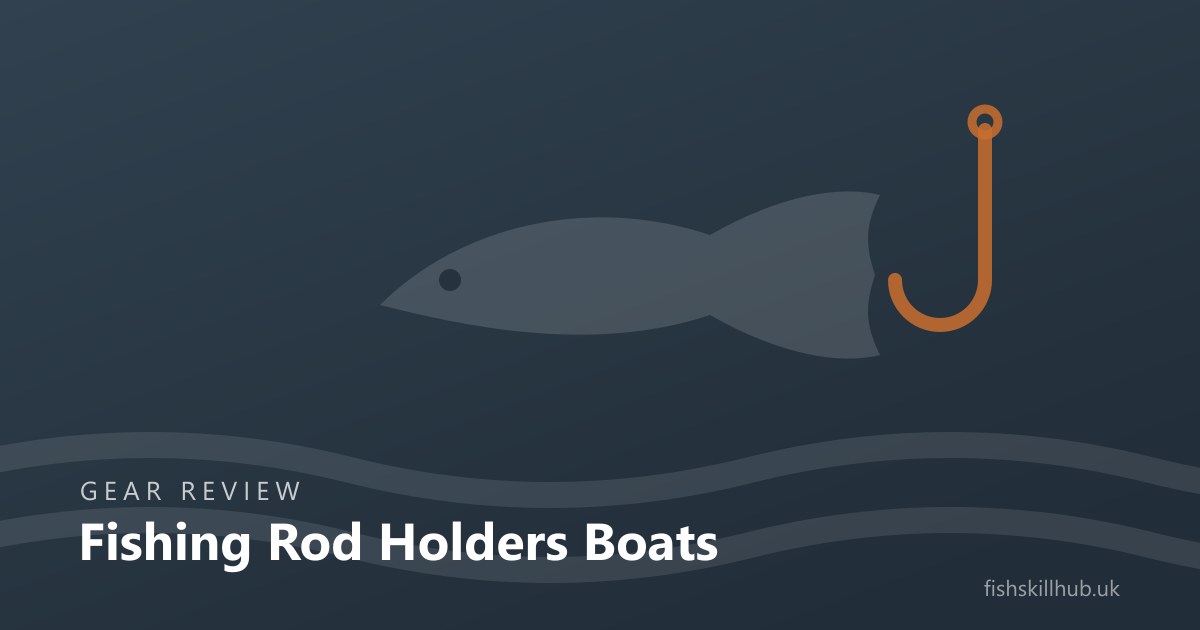 Rod holder array mounted on a fishing boat