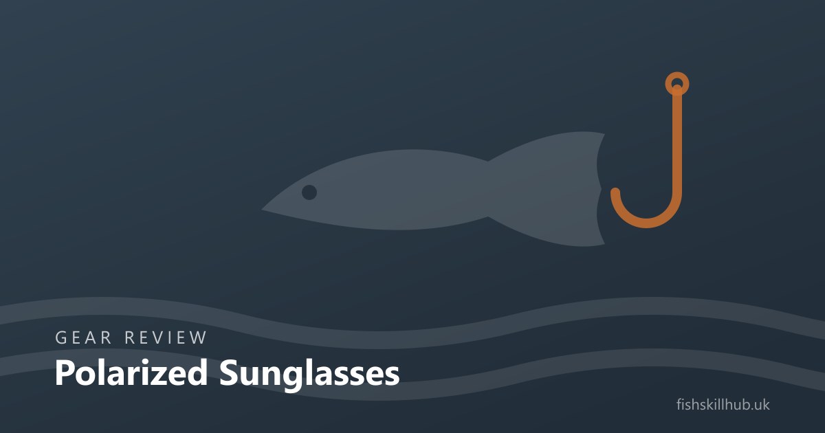 Polarized fishing sunglasses used for sight-fishing